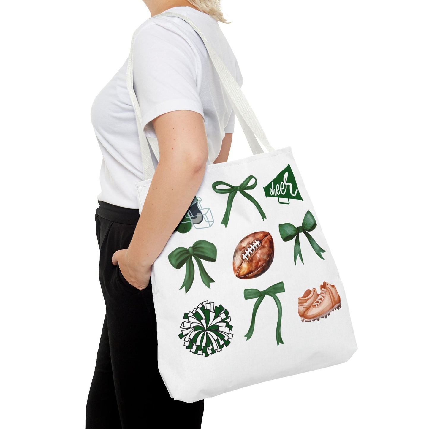 FOOTBALL & CHEER ~ Game Day Tote Bag