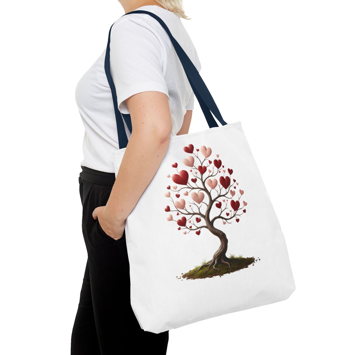 HEART VALENTINE TREE ~ Tote Bag Various Sizes