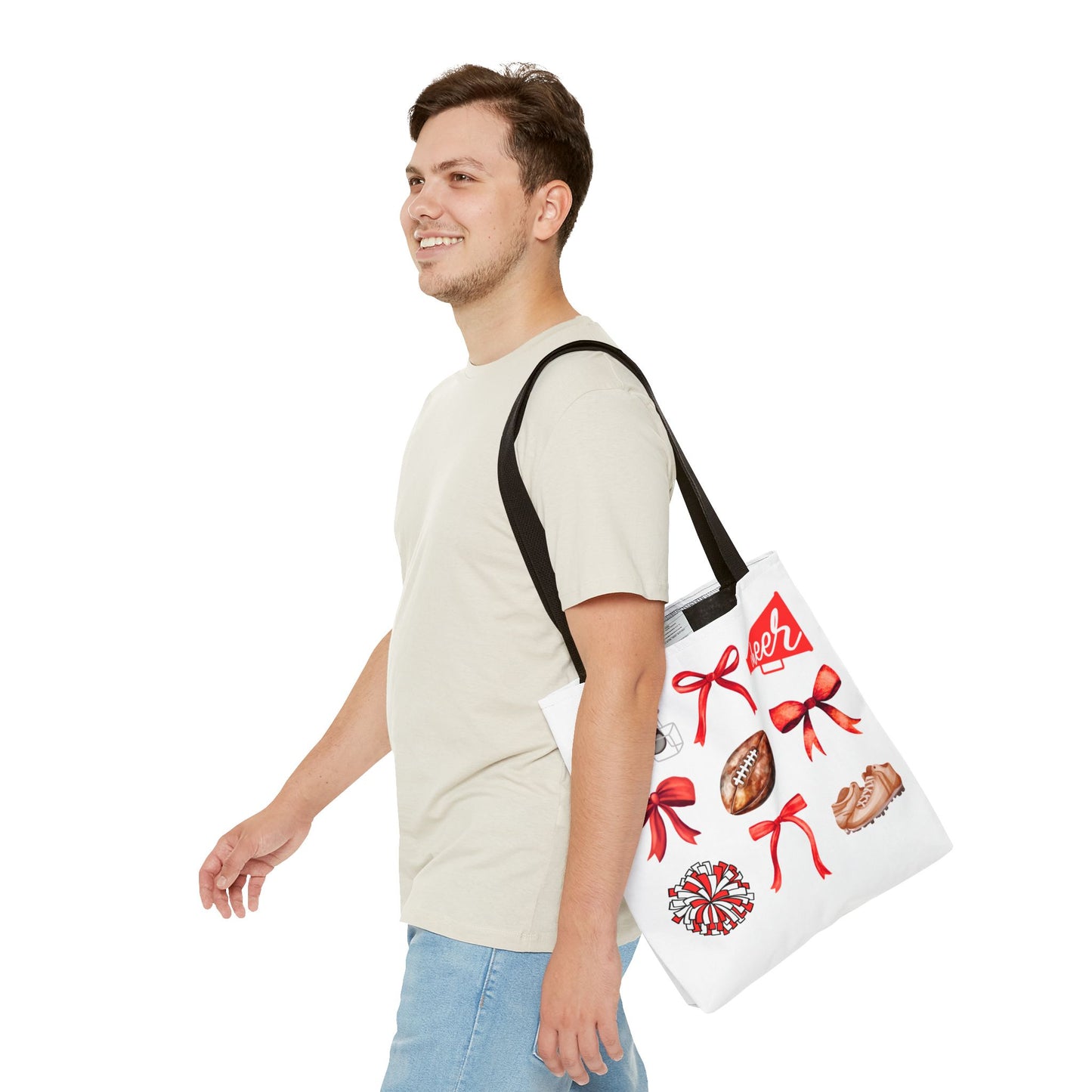 FOOTBALL & CHEER ~ Game Day Tote Bag