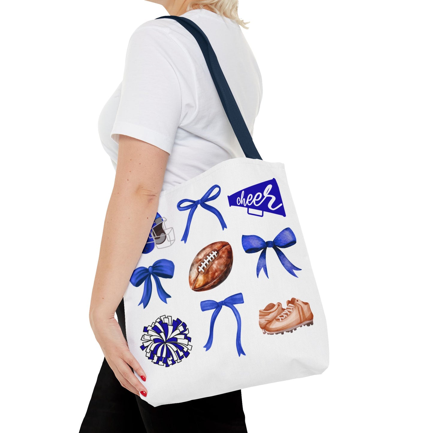 FOOTBALL & CHEER ~ Game Day Tote Bag