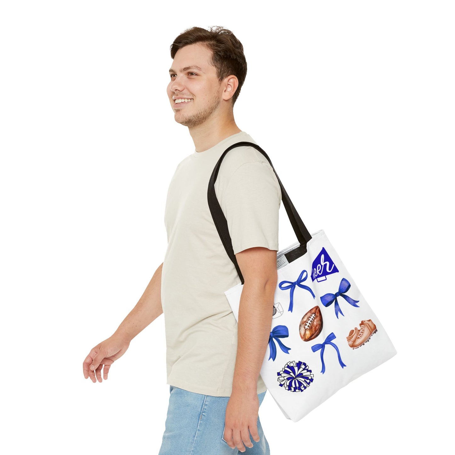 FOOTBALL & CHEER ~ Game Day Tote Bag