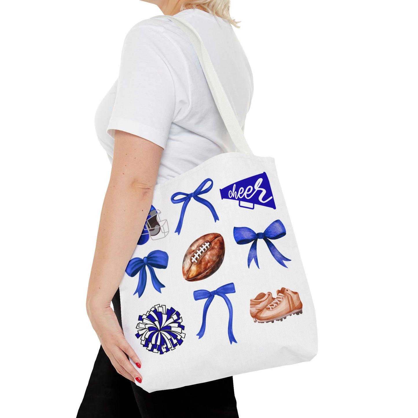 FOOTBALL & CHEER ~ Game Day Tote Bag