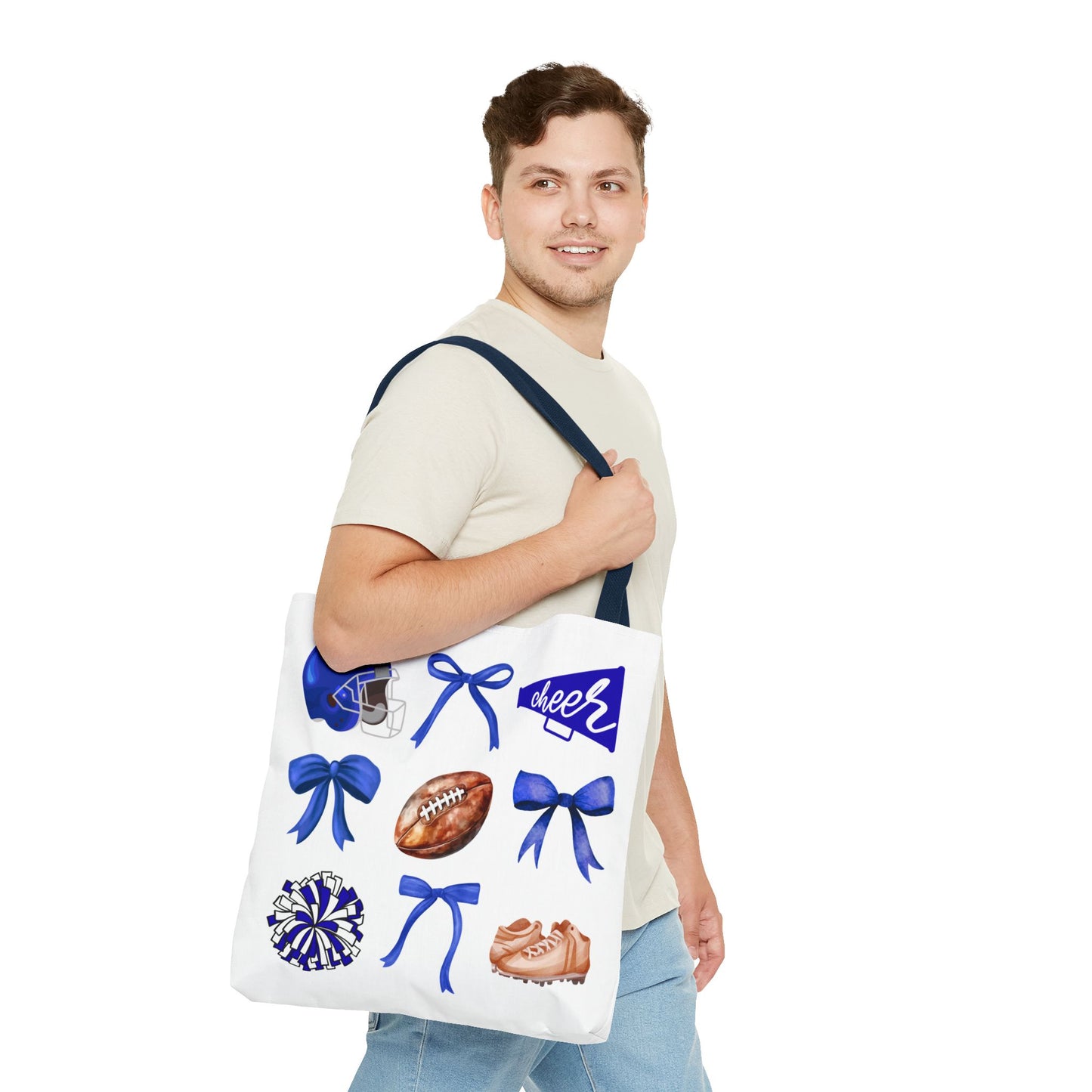 FOOTBALL & CHEER ~ Game Day Tote Bag