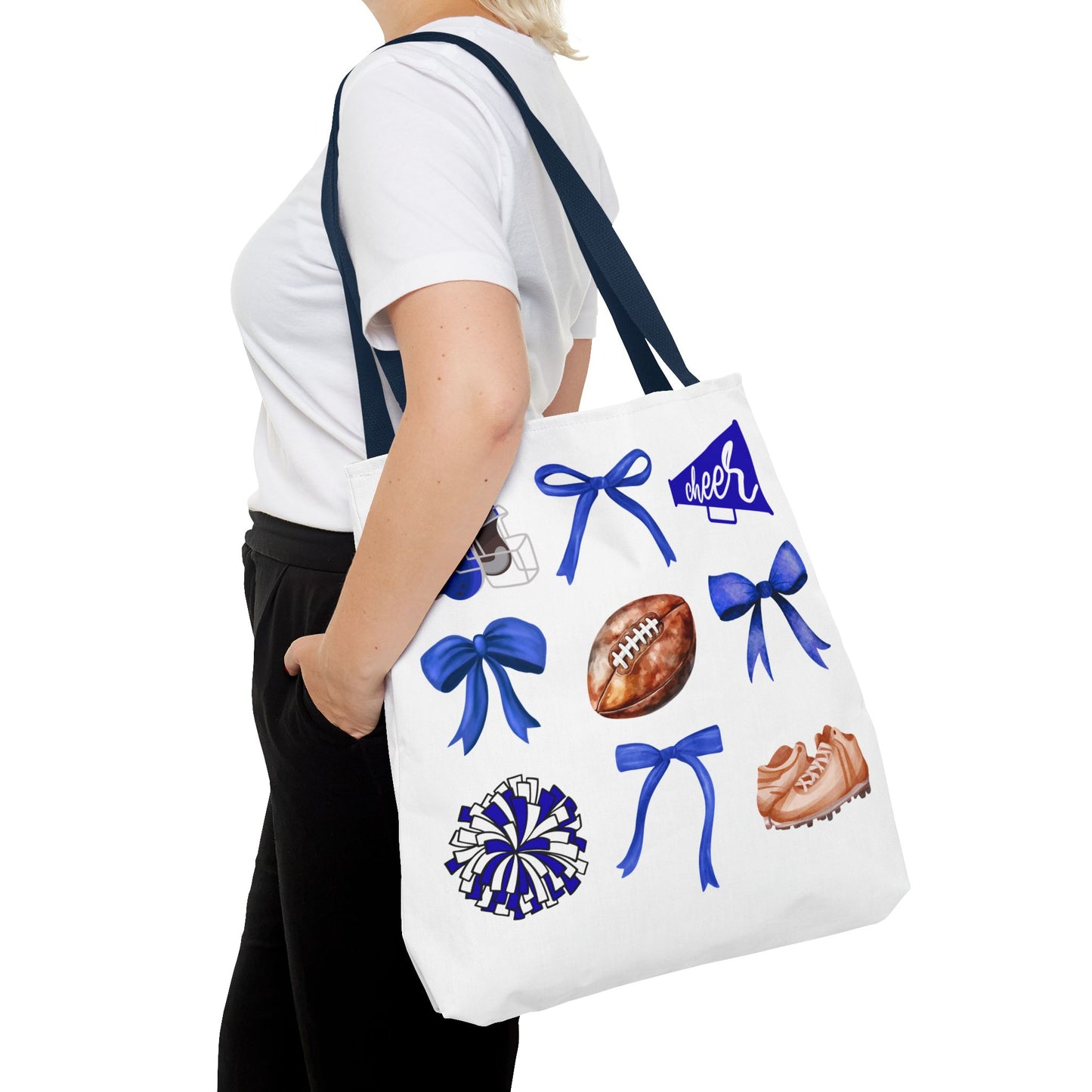 FOOTBALL & CHEER ~ Game Day Tote Bag