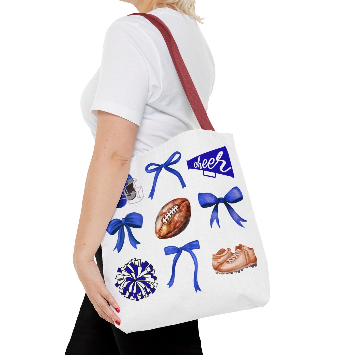 FOOTBALL & CHEER ~ Game Day Tote Bag