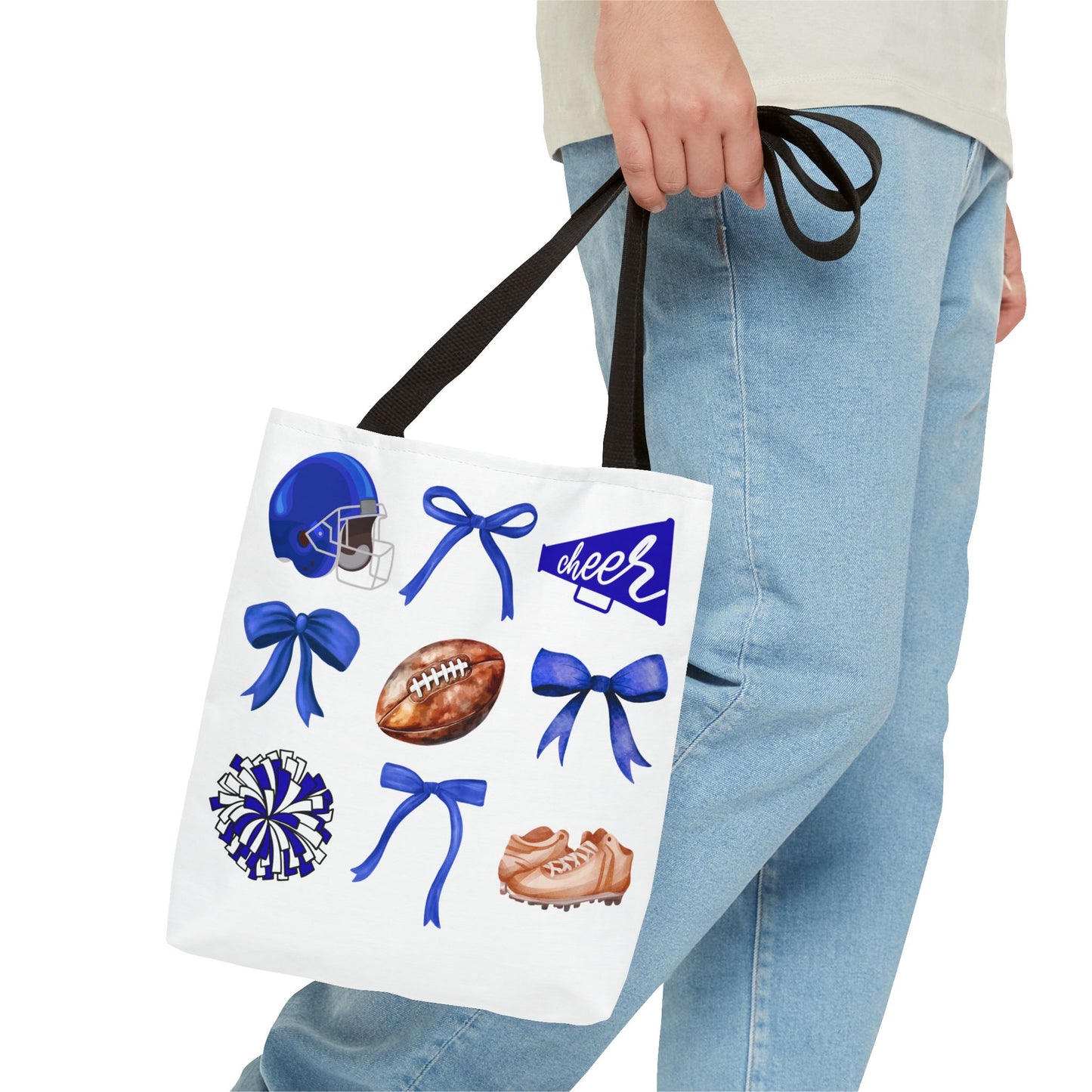 FOOTBALL & CHEER ~ Game Day Tote Bag