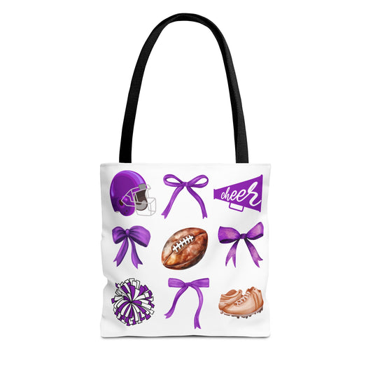 FOOTBALL & CHEER ~ Game Day Tote Bag