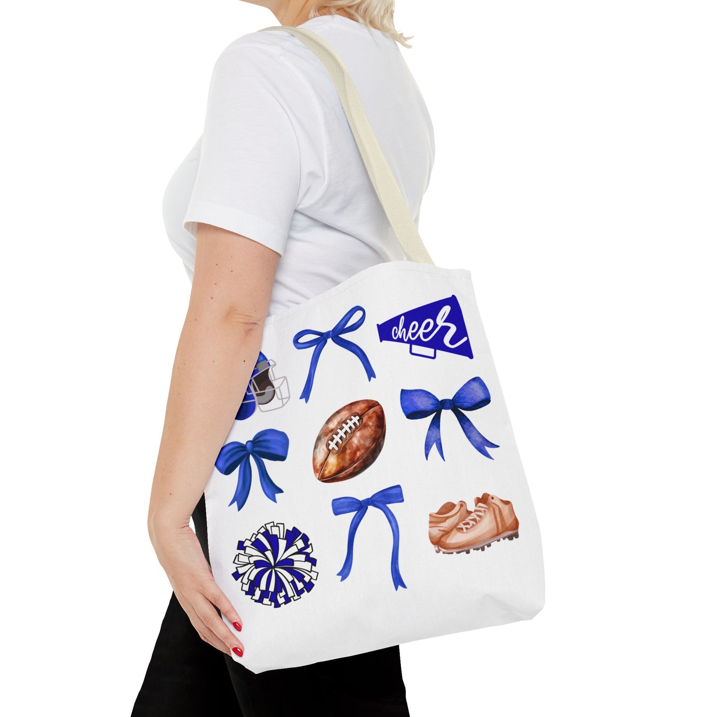 FOOTBALL & CHEER ~ Game Day Tote Bag