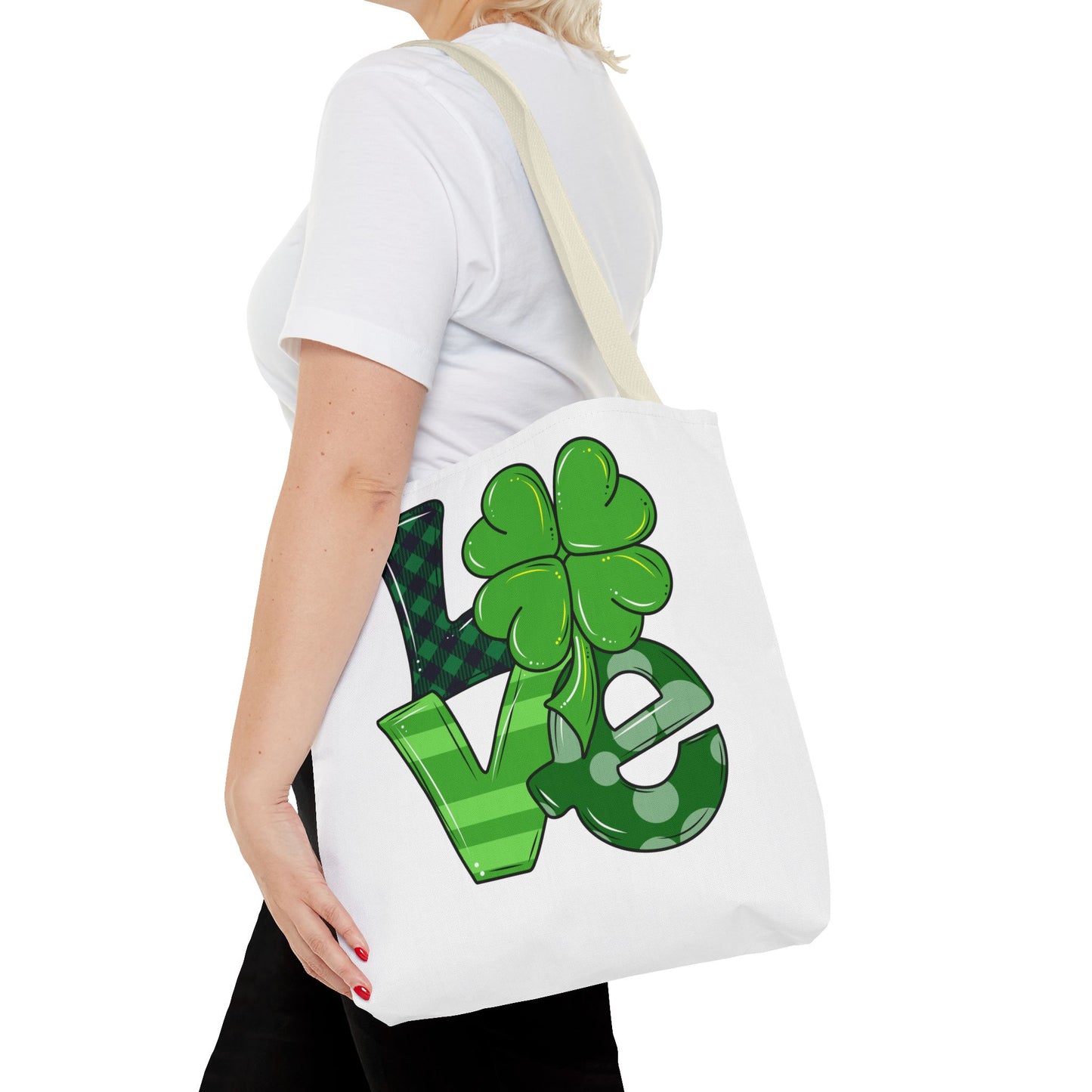 SHAMROCK LOVE ST. PATRICK'S DAY ~ Tote Bag Various Sizes