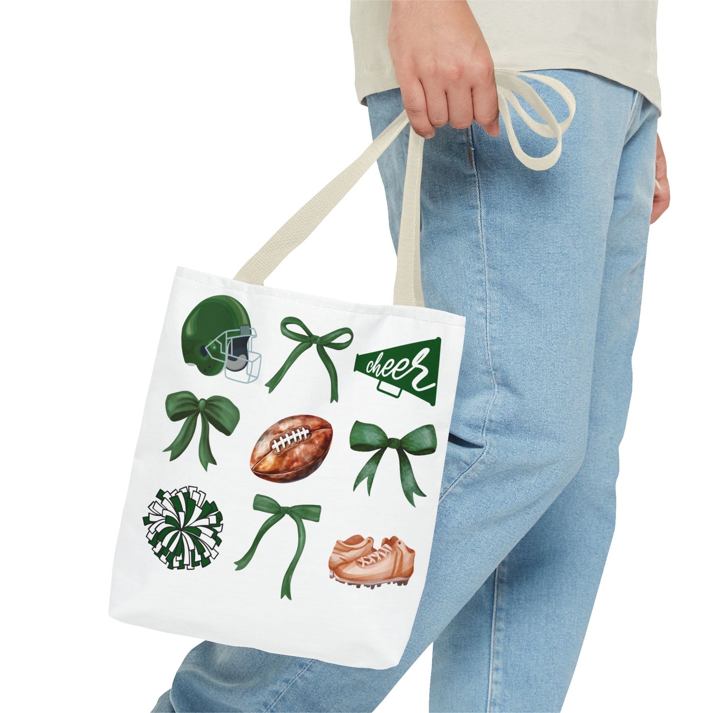 FOOTBALL & CHEER ~ Game Day Tote Bag