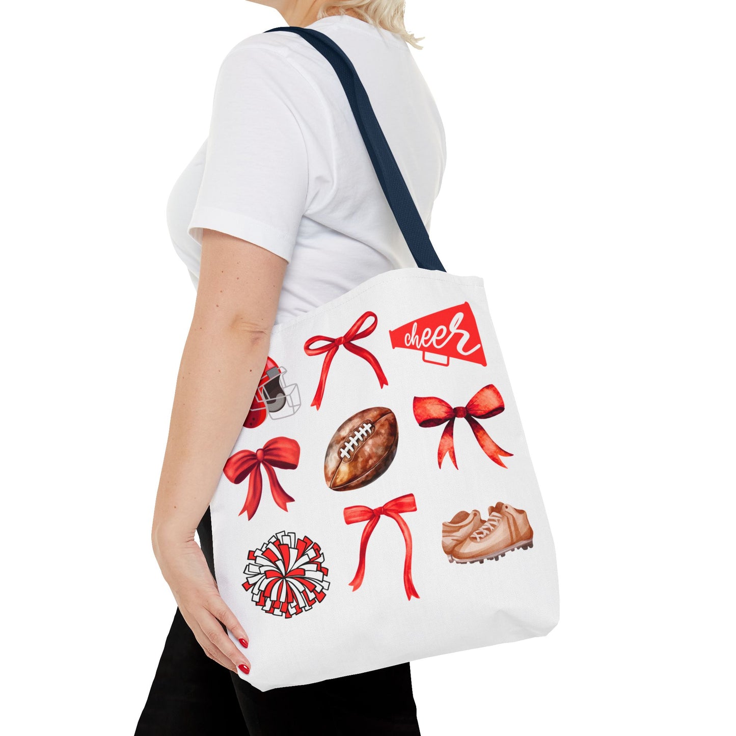 FOOTBALL & CHEER ~ Game Day Tote Bag