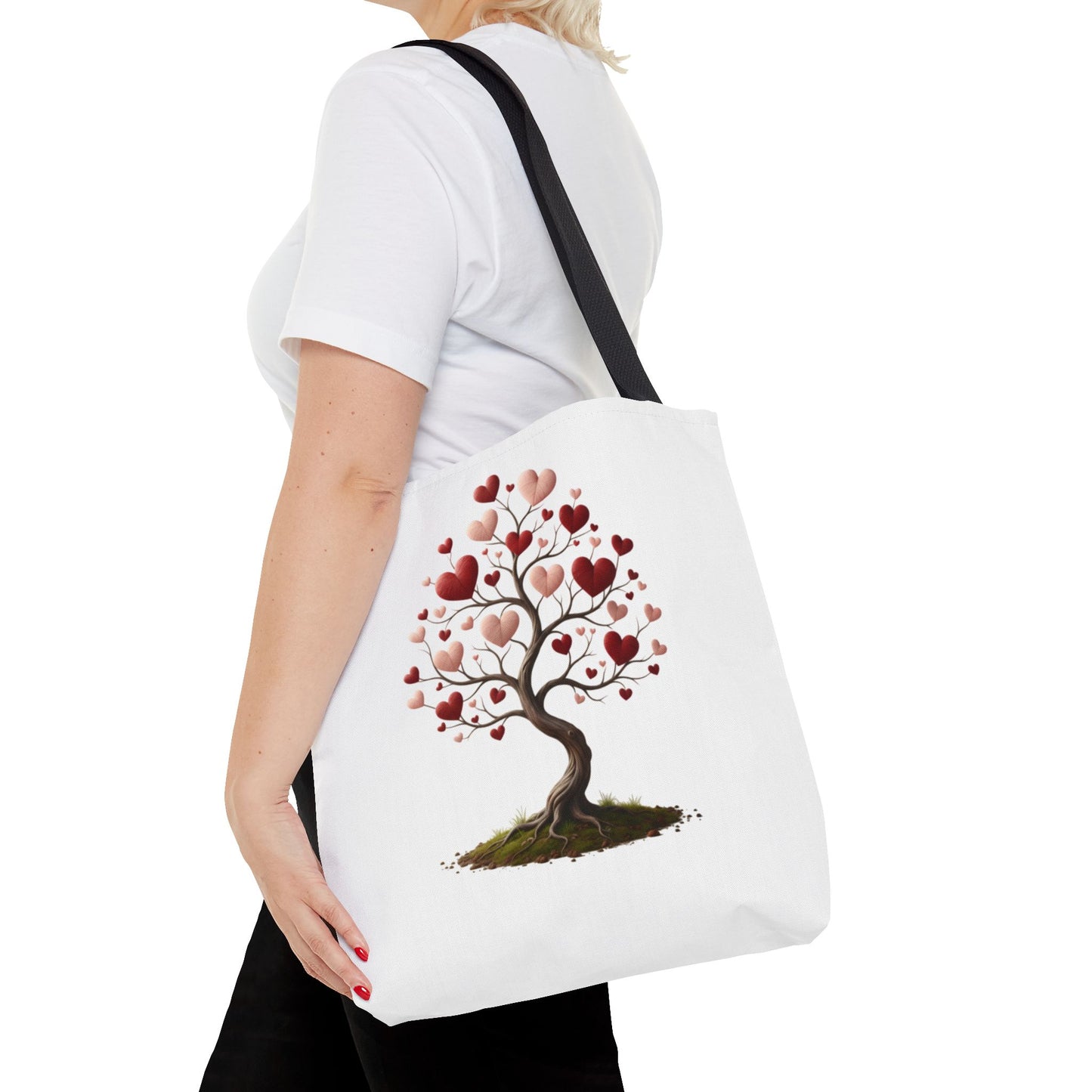 HEART VALENTINE TREE ~ Tote Bag Various Sizes