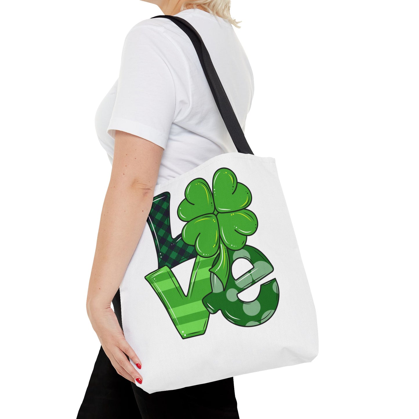 SHAMROCK LOVE ST. PATRICK'S DAY ~ Tote Bag Various Sizes