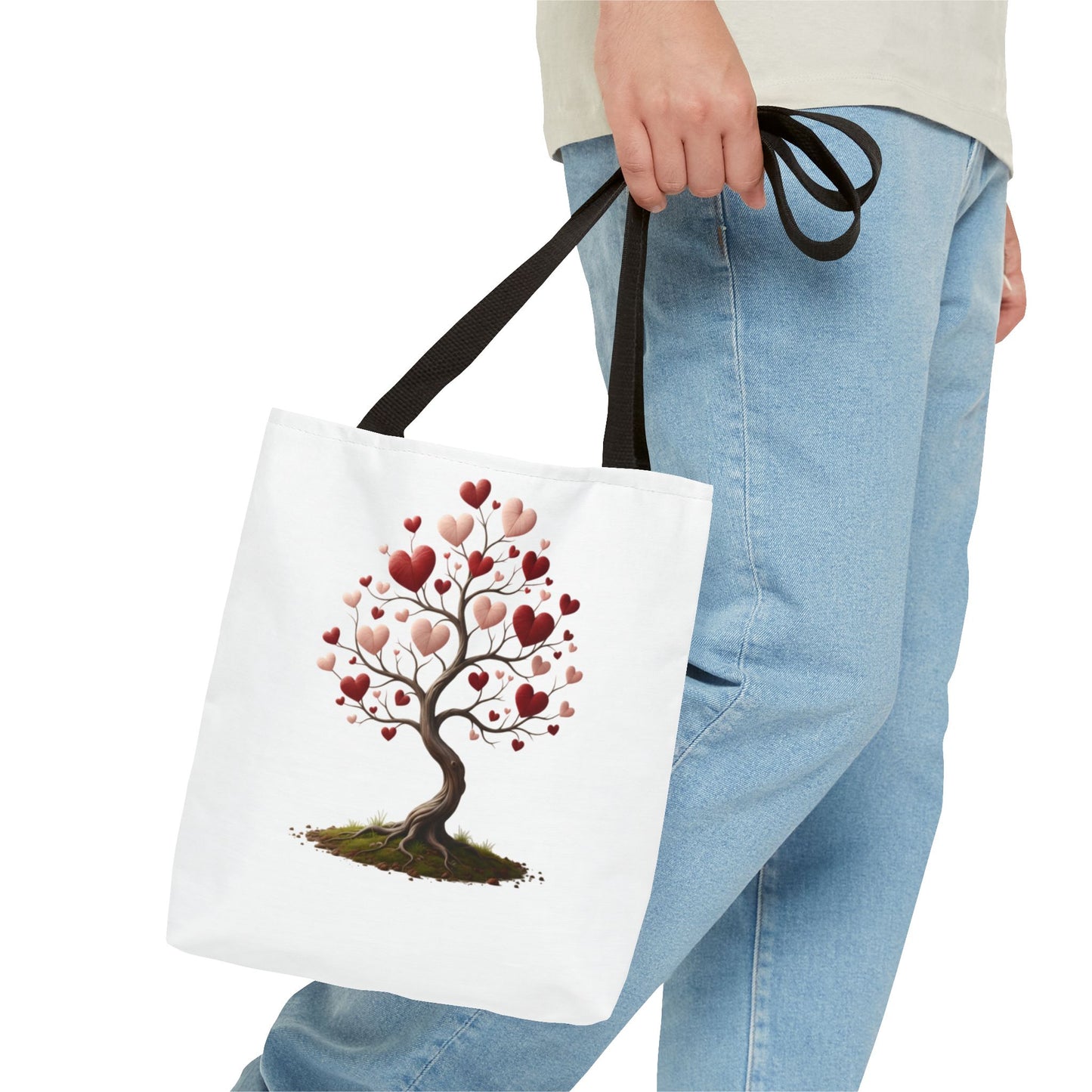 HEART VALENTINE TREE ~ Tote Bag Various Sizes