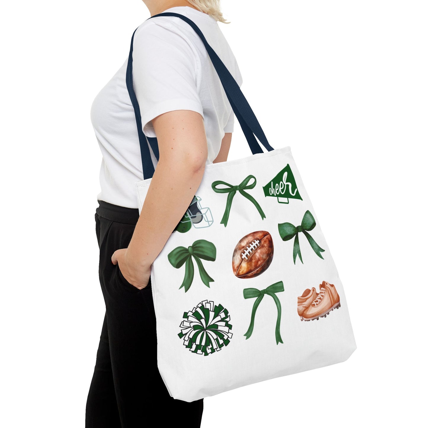 FOOTBALL & CHEER ~ Game Day Tote Bag