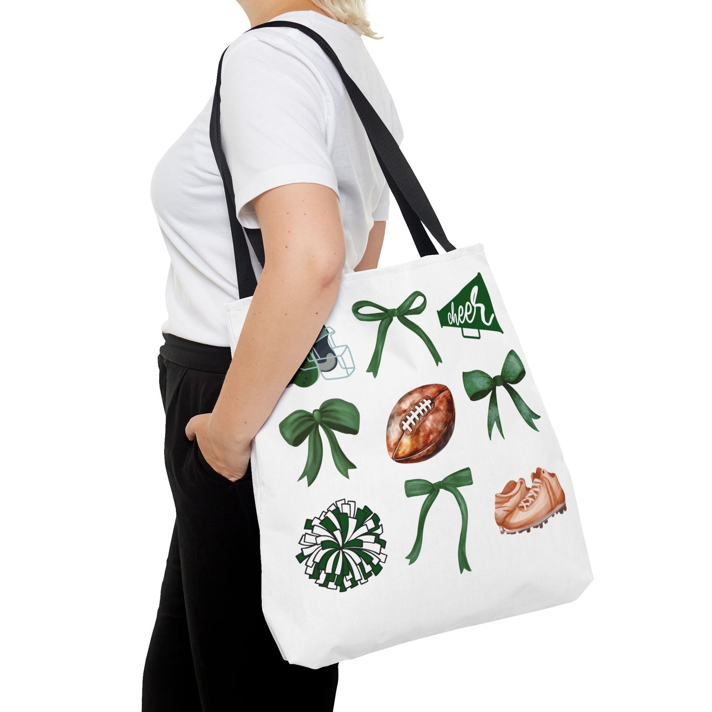 FOOTBALL & CHEER ~ Game Day Tote Bag