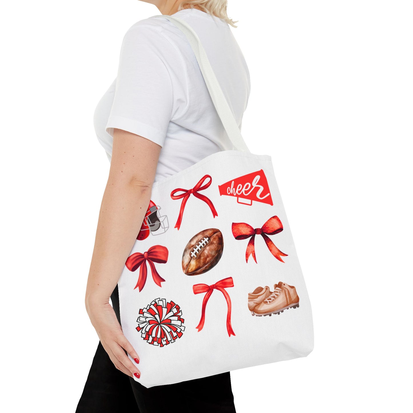FOOTBALL & CHEER ~ Game Day Tote Bag