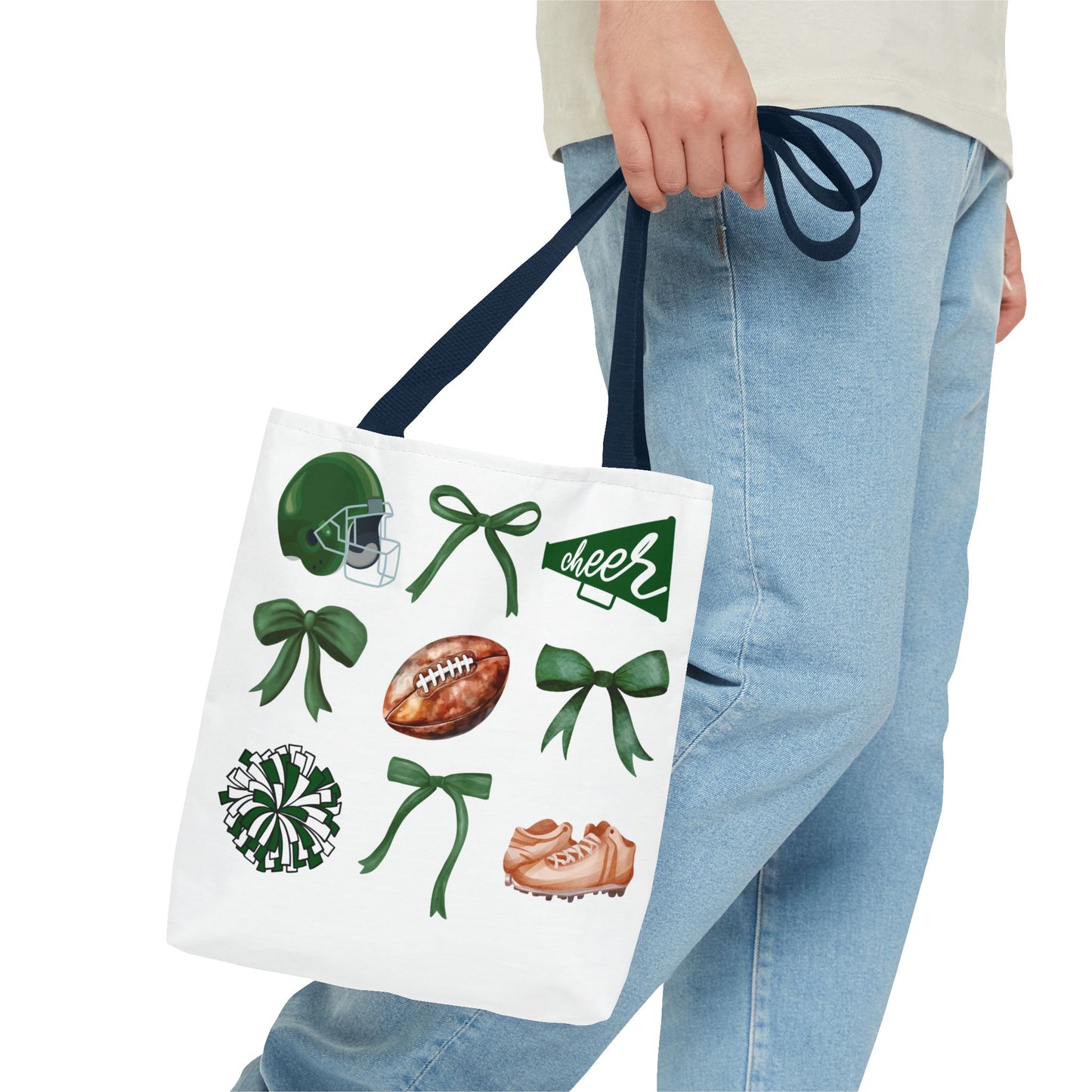 FOOTBALL & CHEER ~ Game Day Tote Bag