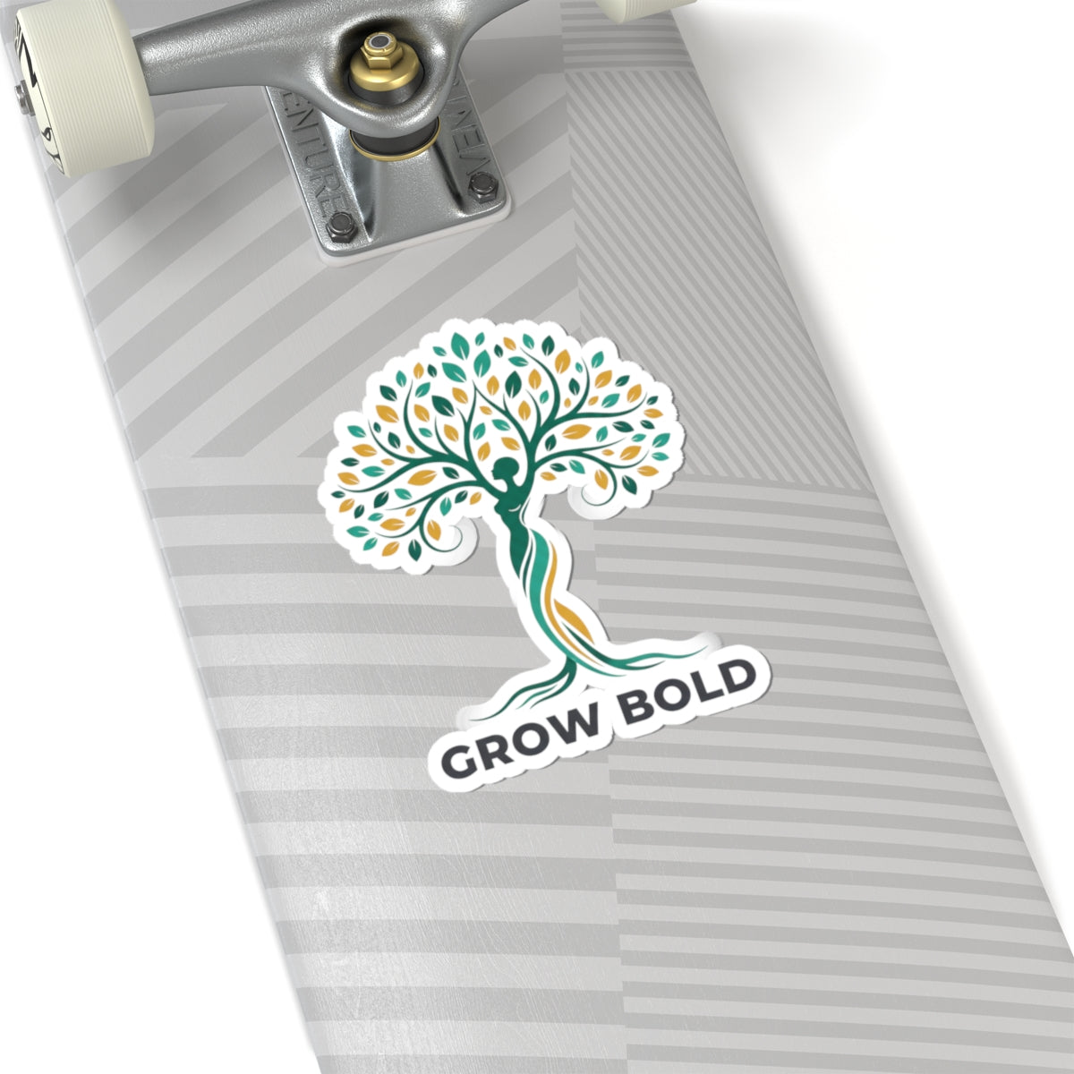 GROW BOLD ~ Wellness Sticker Various Sizes