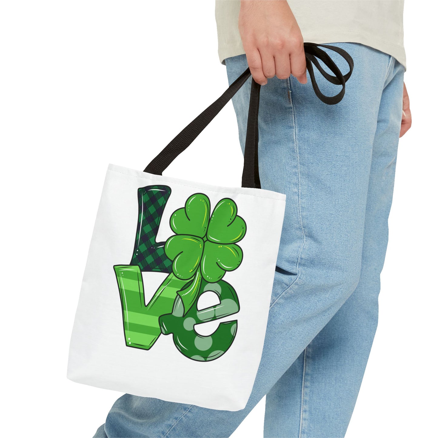 SHAMROCK LOVE ST. PATRICK'S DAY ~ Tote Bag Various Sizes