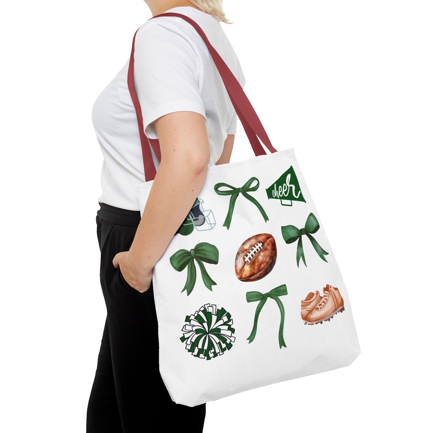 FOOTBALL & CHEER ~ Game Day Tote Bag