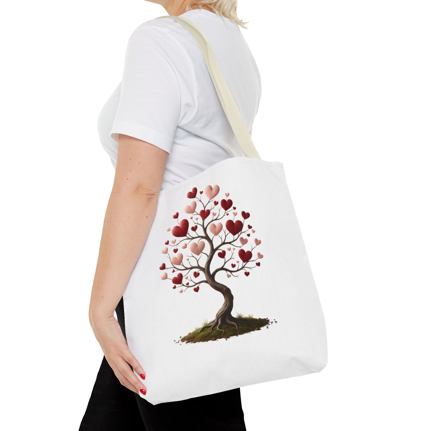 HEART VALENTINE TREE ~ Tote Bag Various Sizes