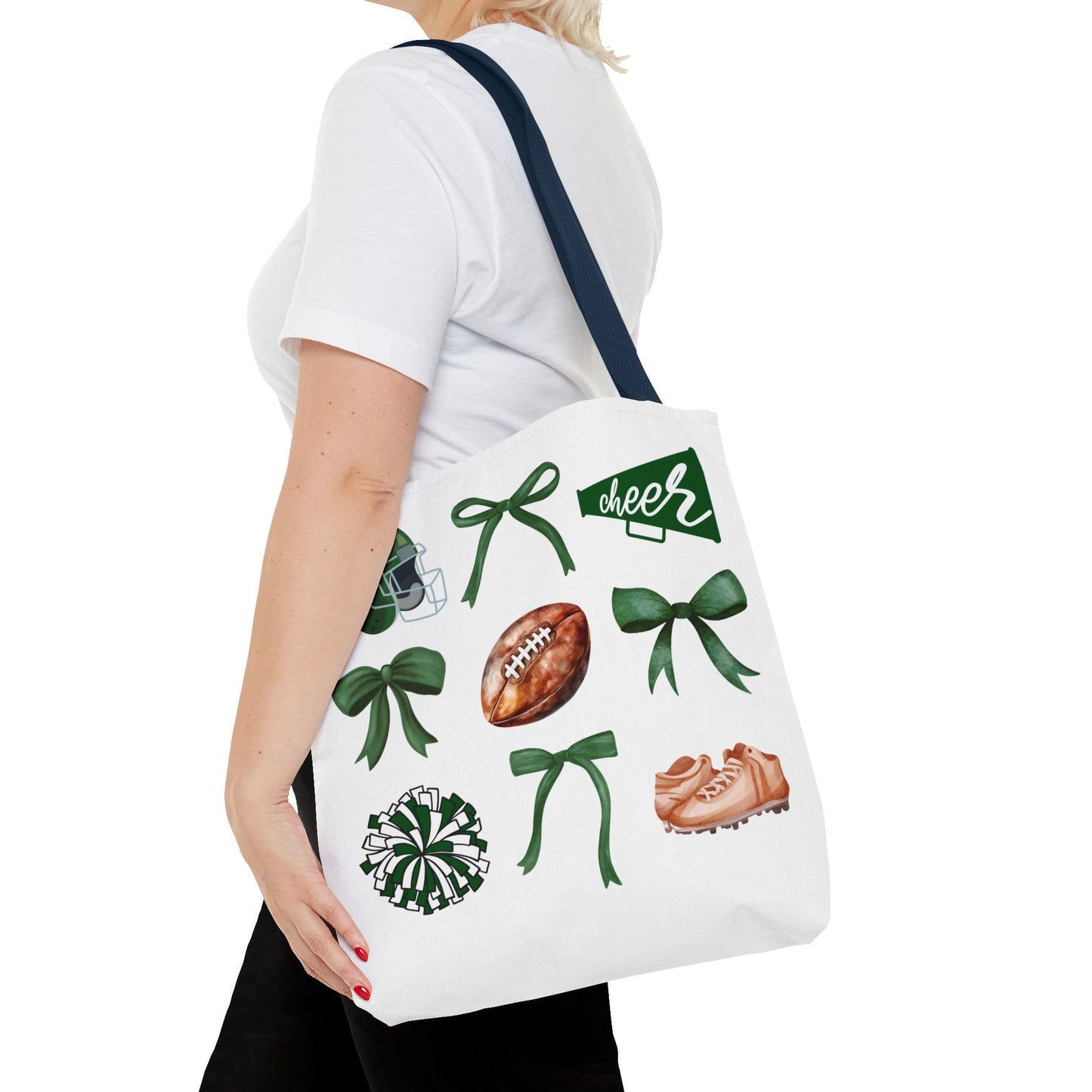 FOOTBALL & CHEER ~ Game Day Tote Bag