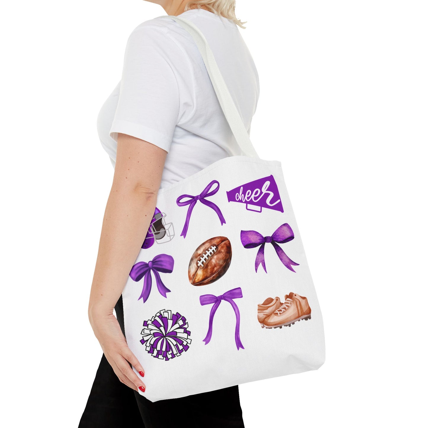 FOOTBALL & CHEER ~ Game Day Tote Bag