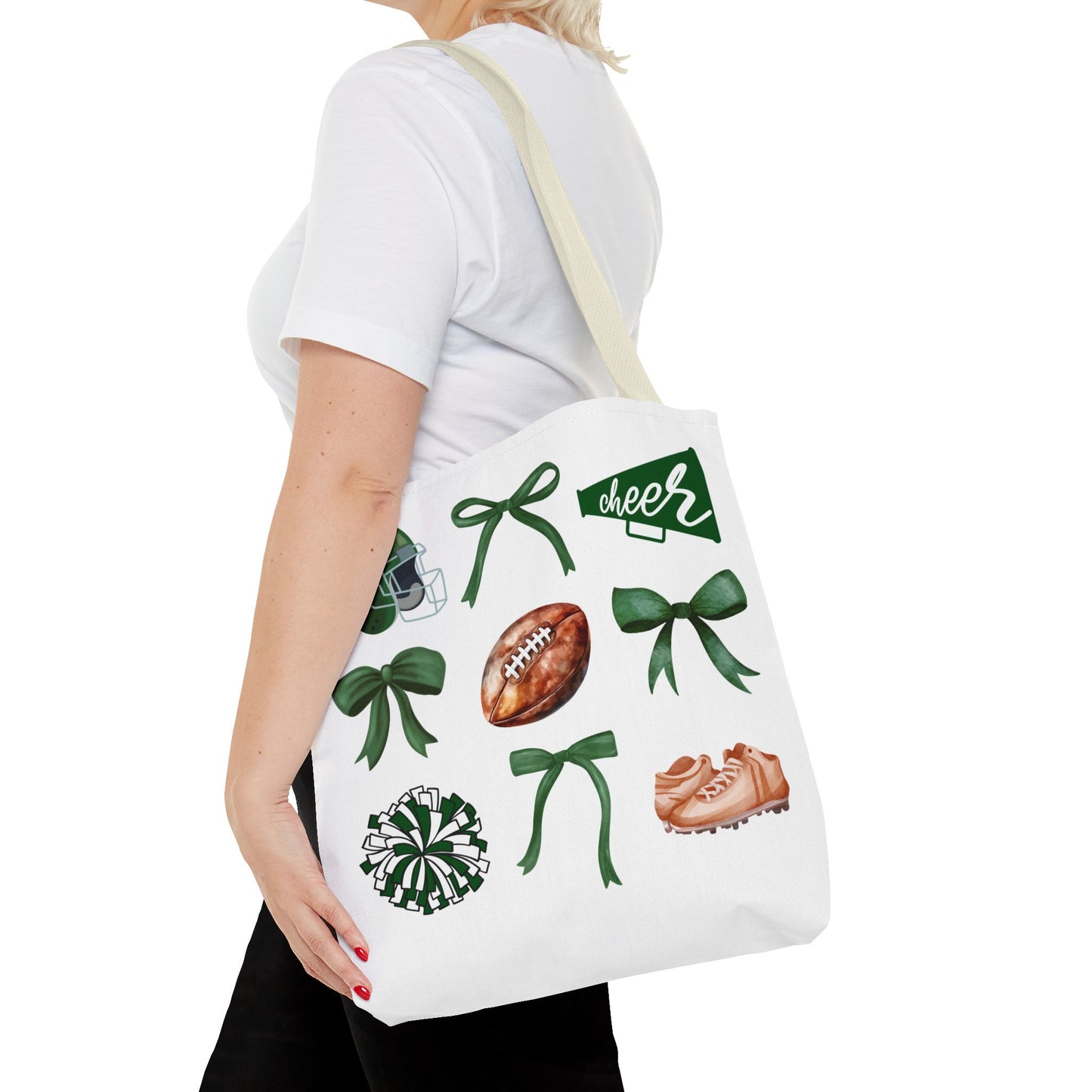 FOOTBALL & CHEER ~ Game Day Tote Bag