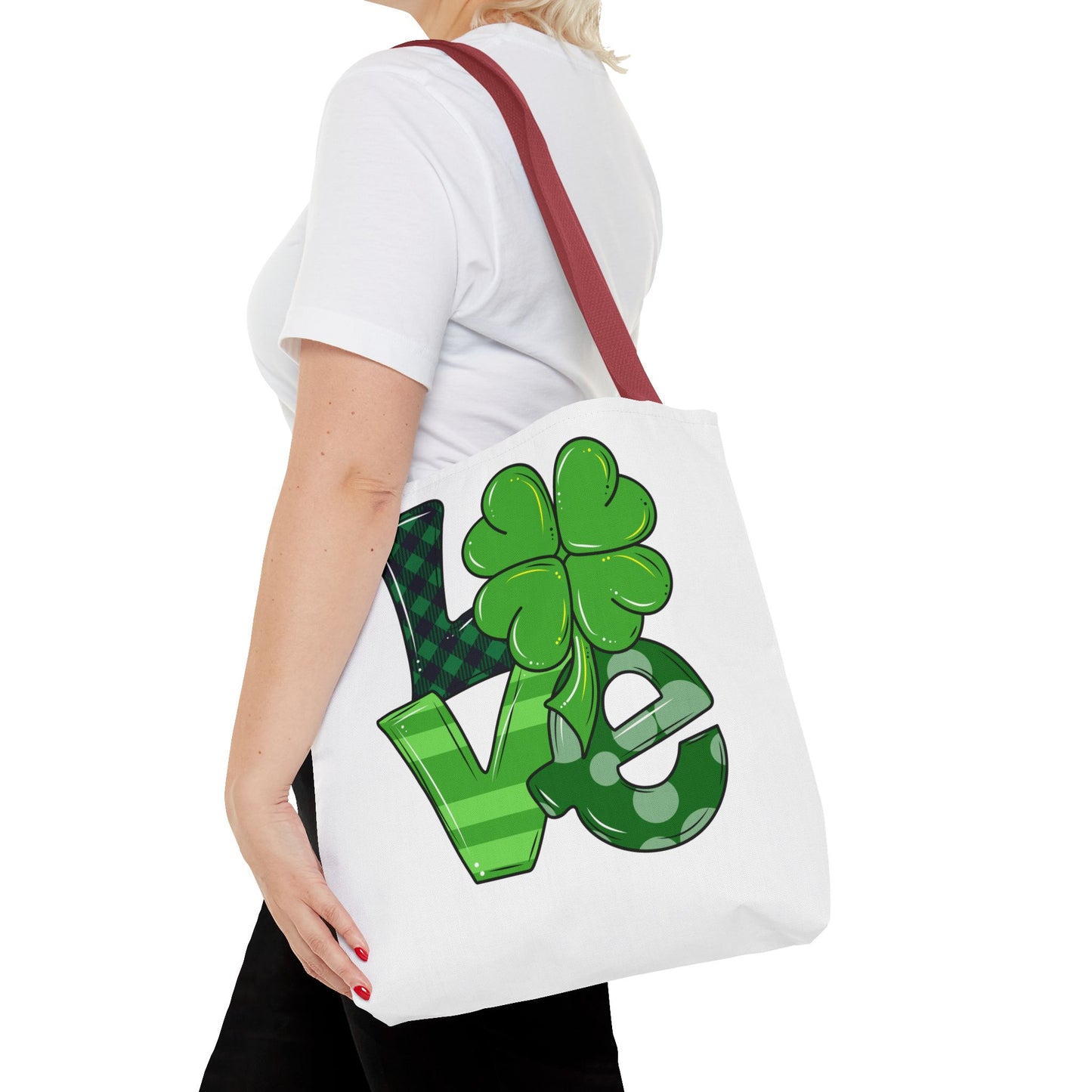 SHAMROCK LOVE ST. PATRICK'S DAY ~ Tote Bag Various Sizes