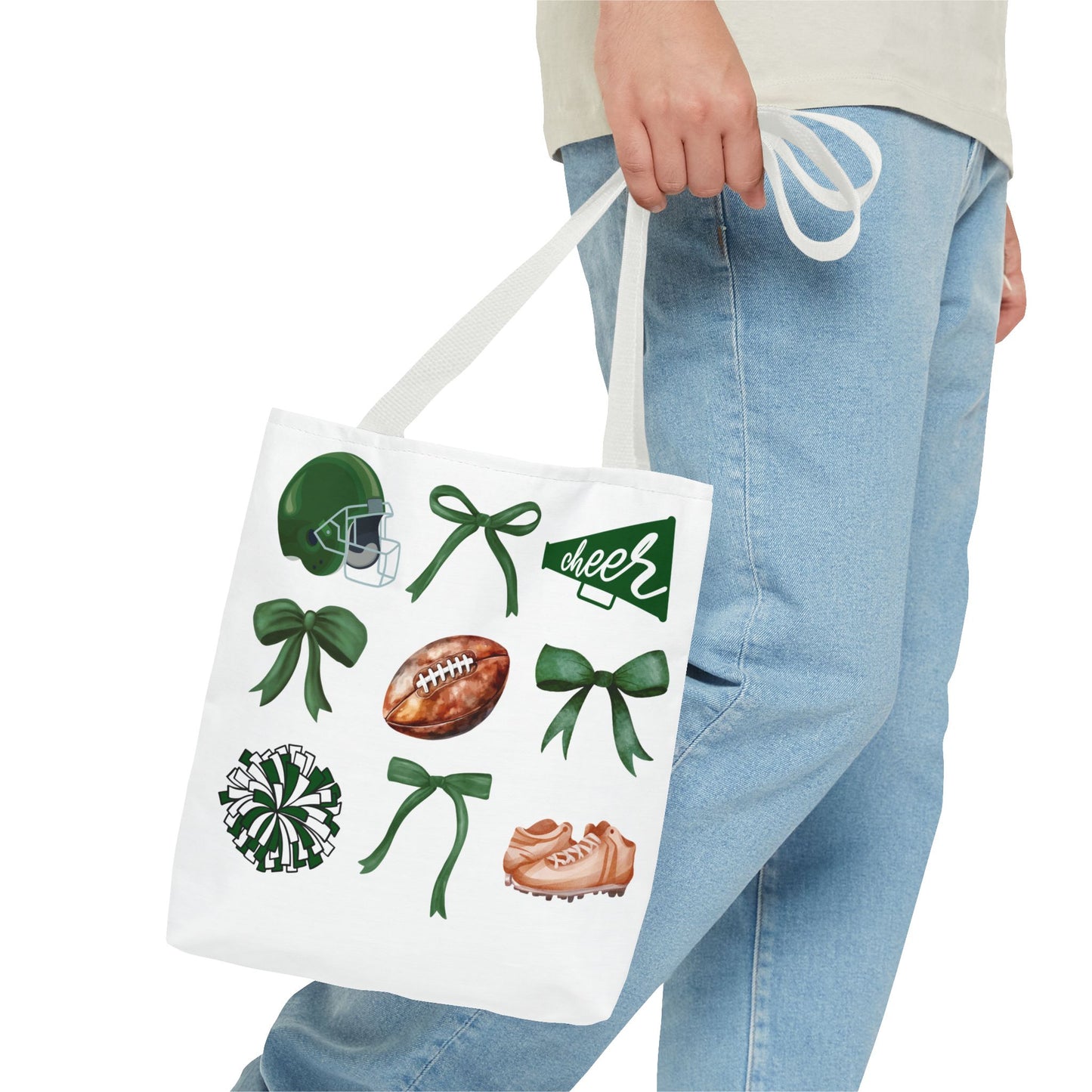 FOOTBALL & CHEER ~ Game Day Tote Bag