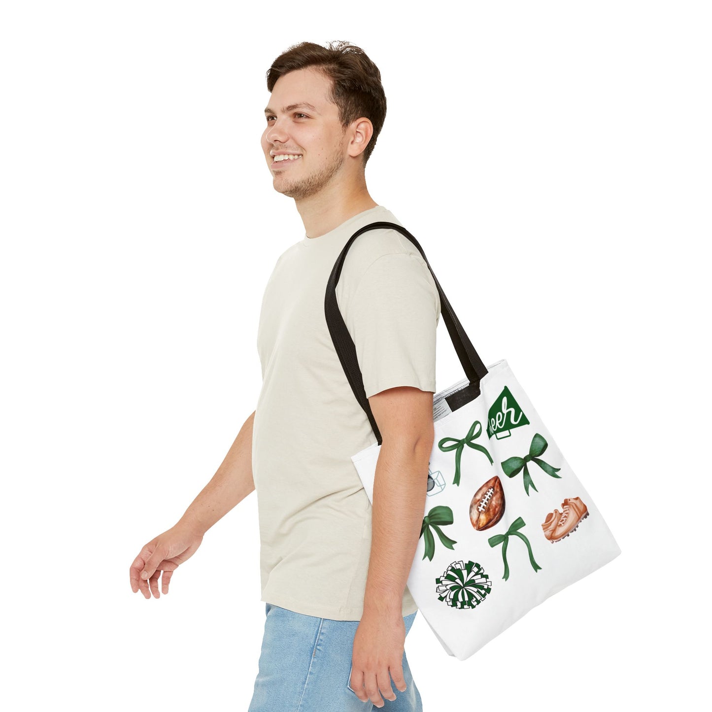 FOOTBALL & CHEER ~ Game Day Tote Bag