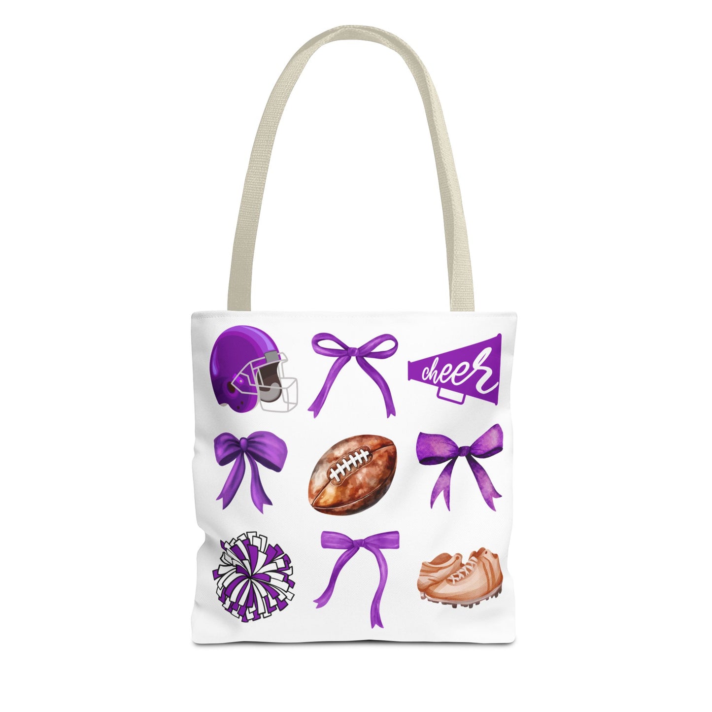 FOOTBALL & CHEER ~ Game Day Tote Bag