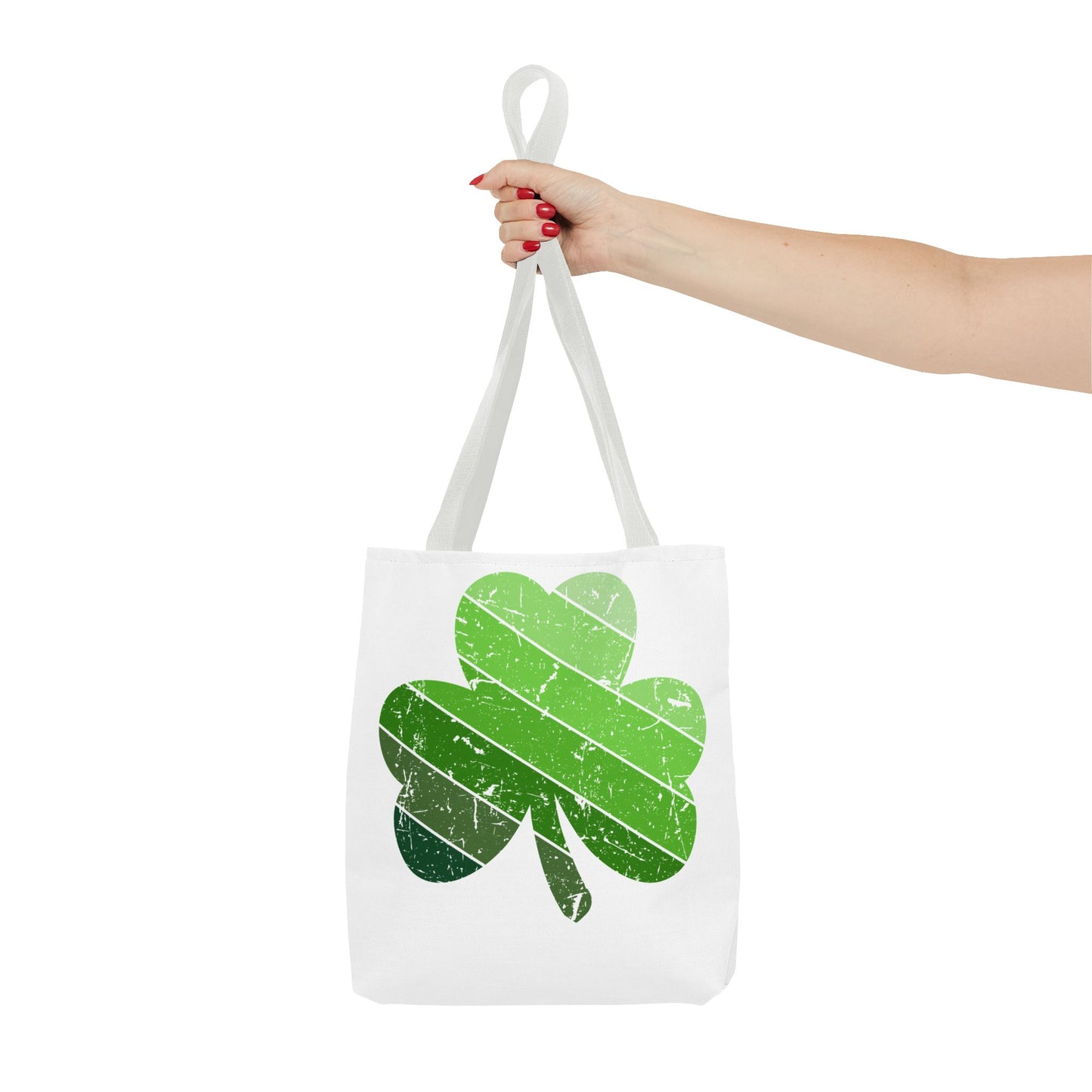 DISTRESSED SHAMROCK ST. PATRICK'S DAY ~  Tote Bag Various Sizes