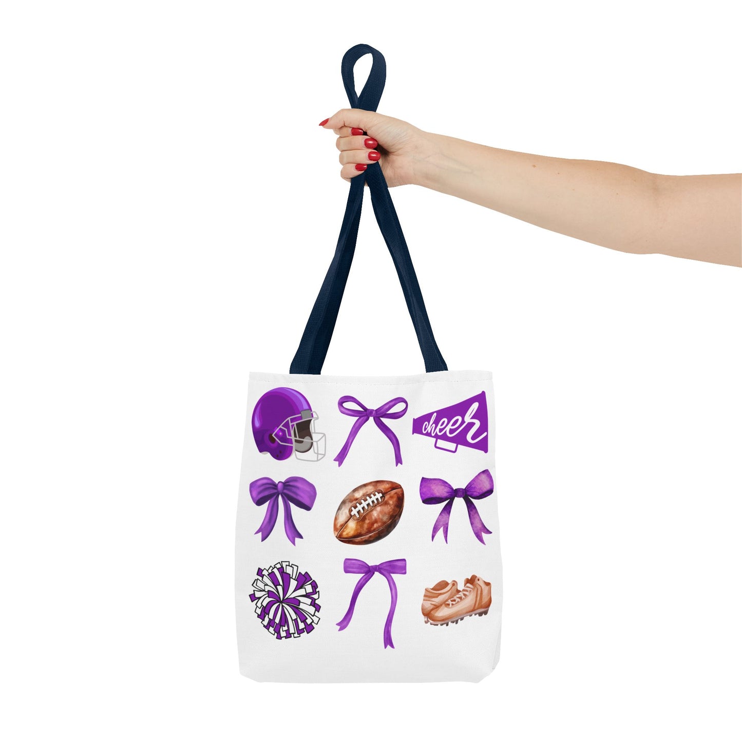 FOOTBALL & CHEER ~ Game Day Tote Bag