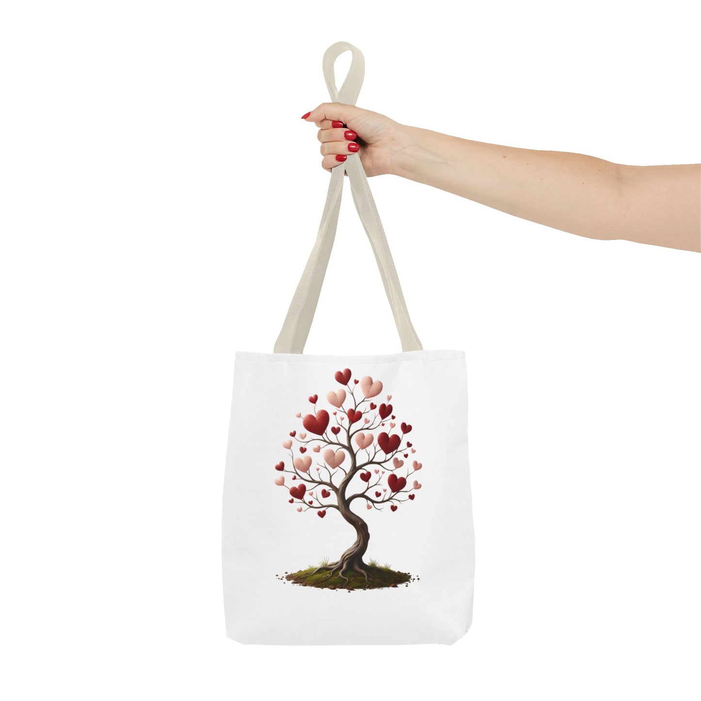 HEART VALENTINE TREE ~ Tote Bag Various Sizes