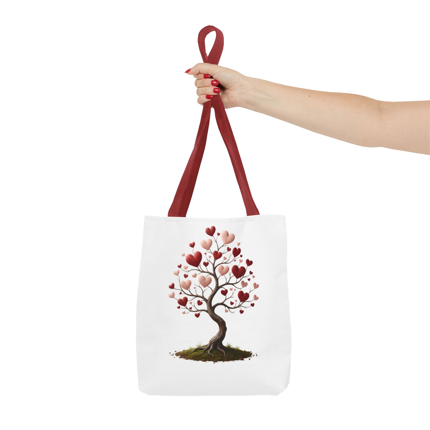 HEART VALENTINE TREE ~ Tote Bag Various Sizes