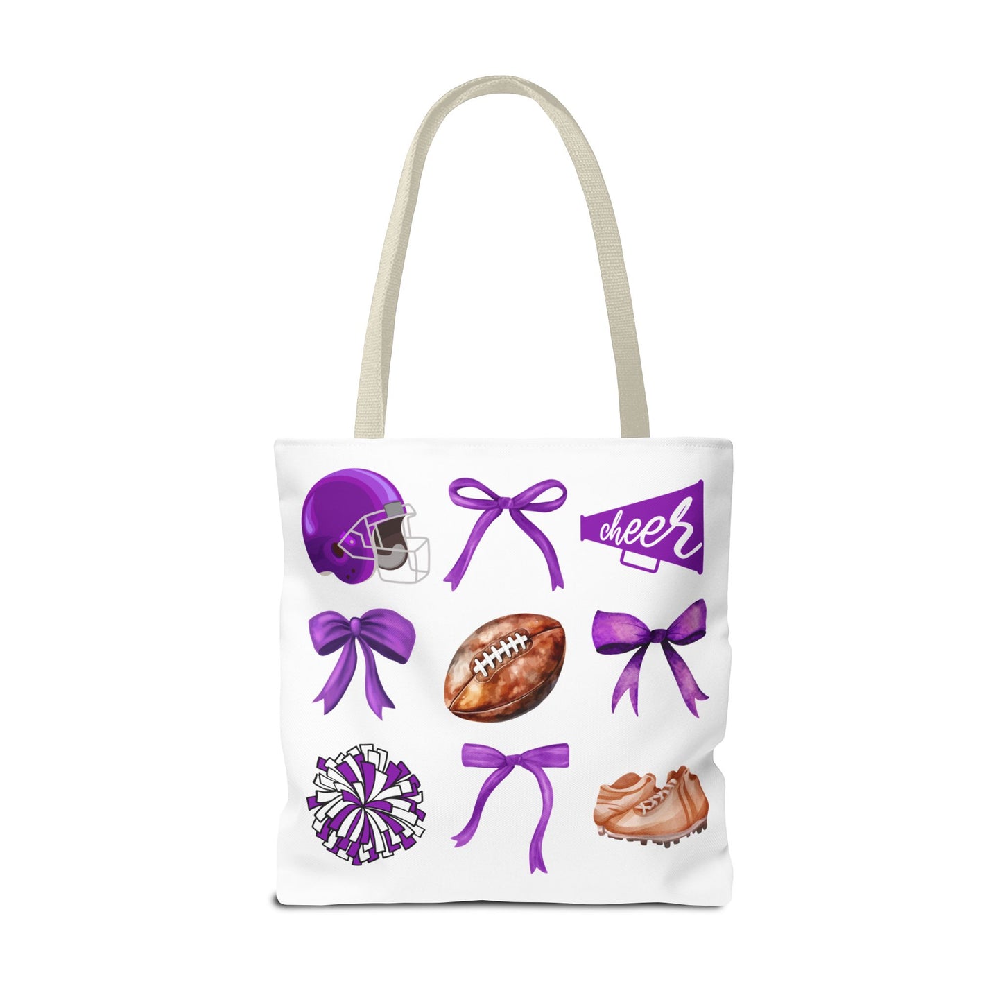FOOTBALL & CHEER ~ Game Day Tote Bag
