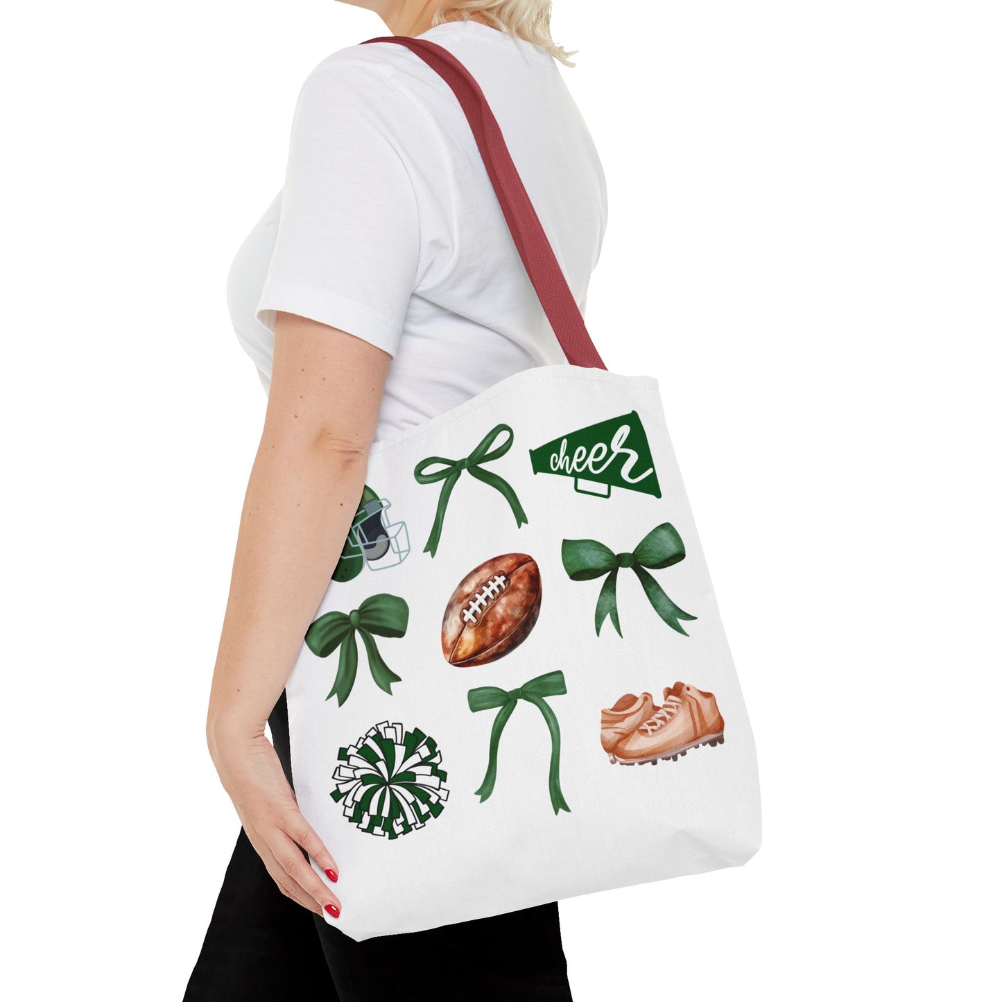 FOOTBALL & CHEER ~ Game Day Tote Bag