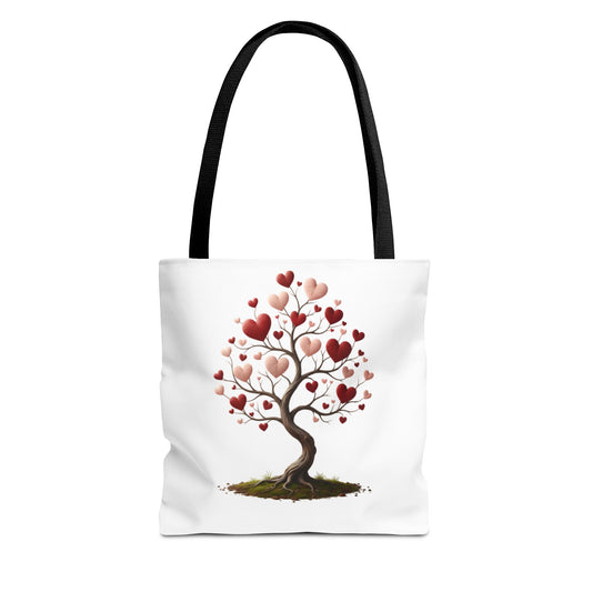 HEART VALENTINE TREE ~ Tote Bag Various Sizes