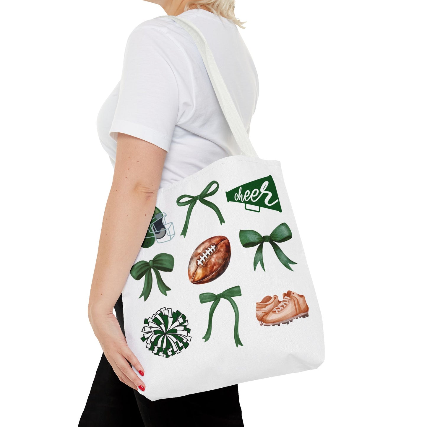 FOOTBALL & CHEER ~ Game Day Tote Bag