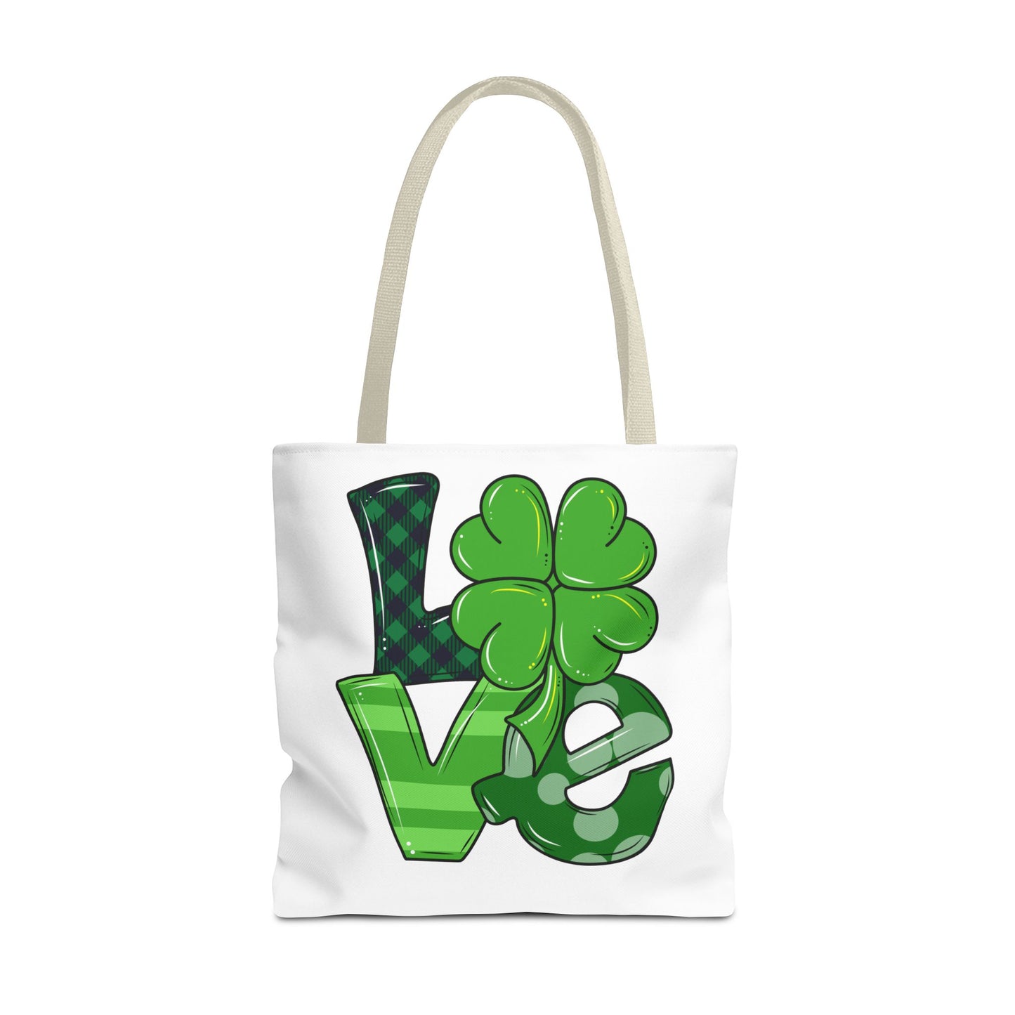 SHAMROCK LOVE ST. PATRICK'S DAY ~ Tote Bag Various Sizes