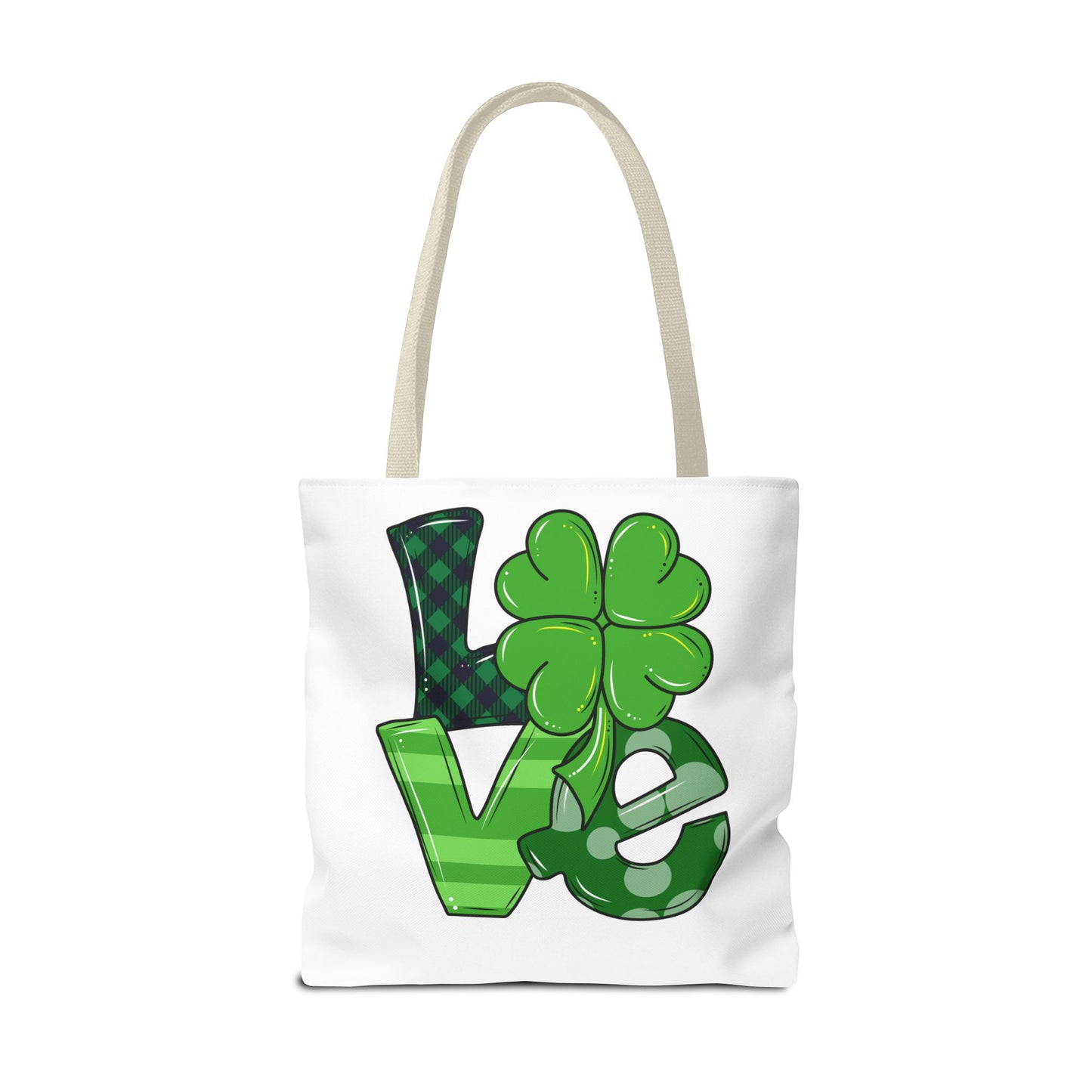 SHAMROCK LOVE ST. PATRICK'S DAY ~ Tote Bag Various Sizes
