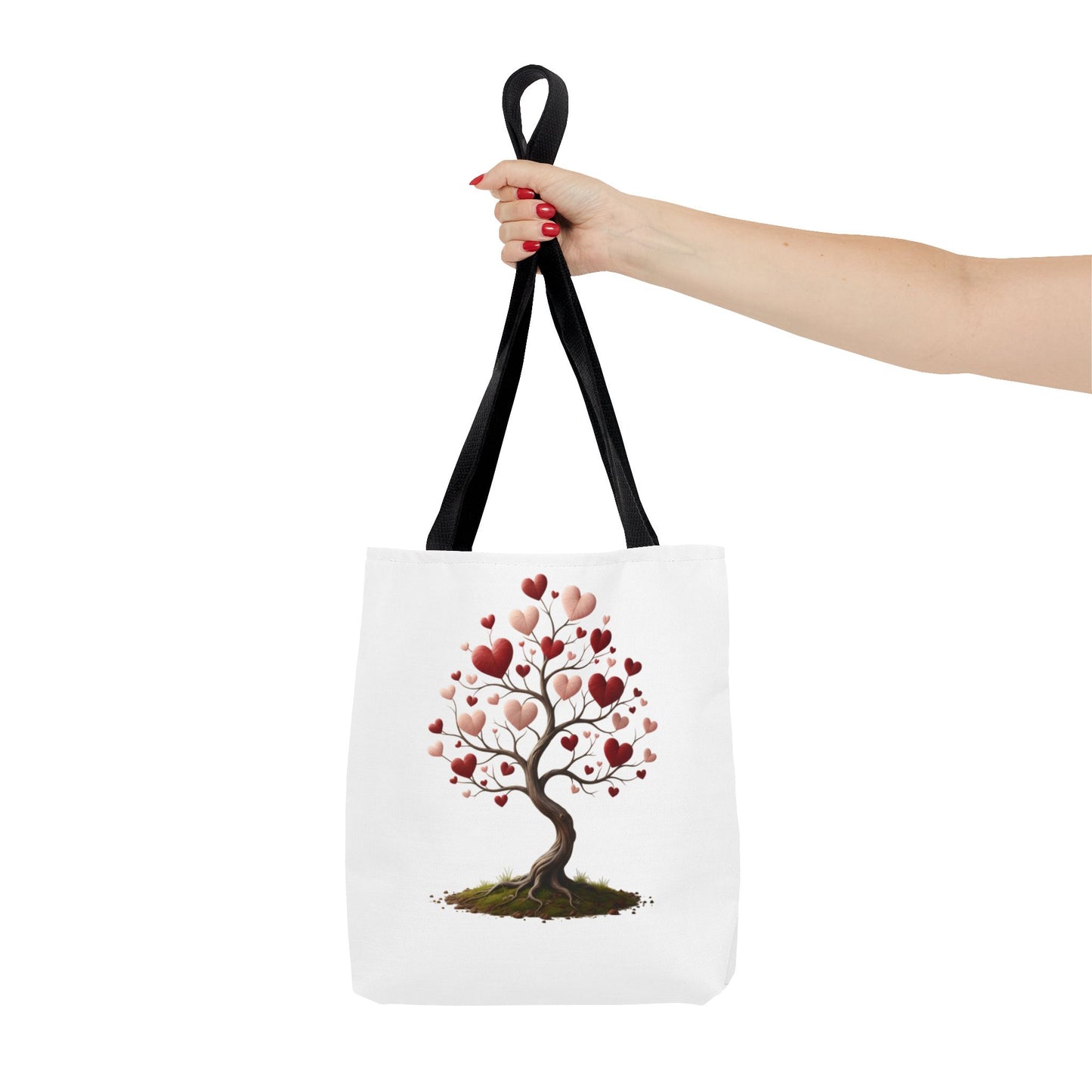 HEART VALENTINE TREE ~ Tote Bag Various Sizes